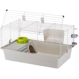 Cage pour rongeurs - Hamster  77 x 48 x 42 cm - FERPLAST - CAVIE 80X1 - 77 x 48 x 42 cm - Gris clair