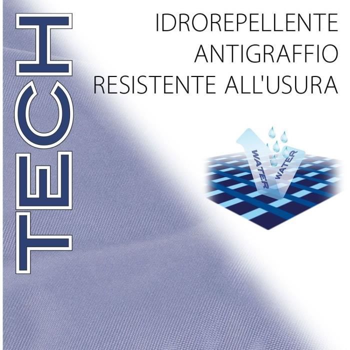 Coussin pour chiens - Ferplast - Polo - Noir - 65 x 40 x 8 cm - Imperméable et déhoussable