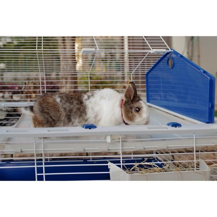 Cage pour lapins avec accessoires 78* 48*65 cm -  FERPLAST