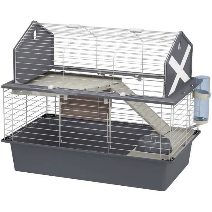 Cage pour lapins avec accessoires 78* 48*65 cm -  FERPLAST