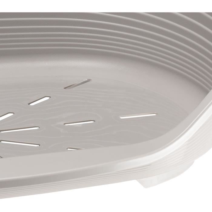 Panier-Corbeille SIESTA DELUXE Taille 4 - 61,5*45*21,5 cm - Gris clair -FERPLAST