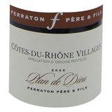 Domaine Ferraton 2022 Côtes du Rhône Villages Plan de Dieu - Vin rouge de la Vallée du Rhône