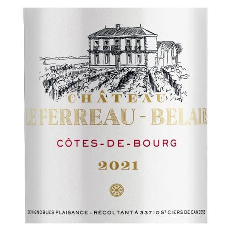 Château Le Ferreau-Belair 2021 Côtes-de-Bourg - Vin rouge de Bordeaux