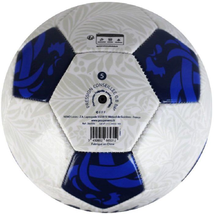 Ballon de football - FFF - Vision - T5 - 400g