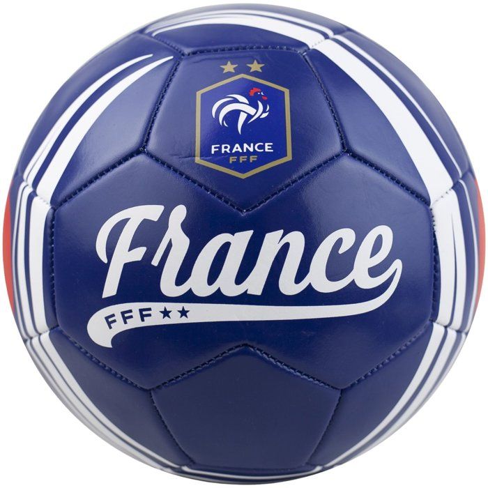 Ballon de football - FFF - Nation - T5 - Bleu
