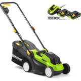 Tondeuse sans fil - FIELDMANN - 20V - Coupe 33 cm - Hauteur max 65 mm - Batterie et chargeur non inclus