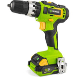Perceuse a percussion sans fil - FIELDMANN - 20V - Batterie 2Ah - 35 Nm - Chargeur rapide et mallette inclus