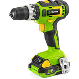 Perceuse a percussion sans fil - FIELDMANN - 20V - Batterie 2Ah - 35 Nm - Chargeur rapide et mallette inclus