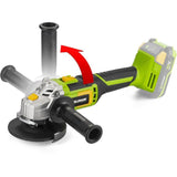 Meuleuse d'angle sans fil - FIELDMANN - 20V - 115 mm - Batterie et chargeur non inclus