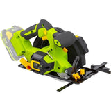 Scie circulaire sans fil - FIELDMANN - 20V - 165 mm - Guidage laser - Batterie et chargeur non inclus