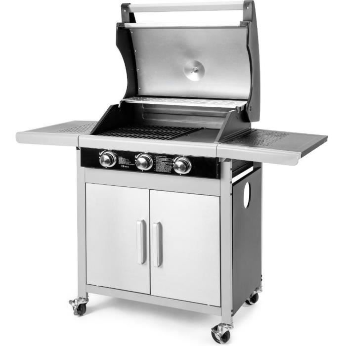 Barbecue gaz Gril - Fieldmann - FZG 3005 - 3 feux