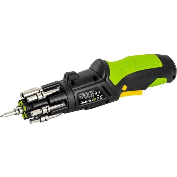 Jeu d'outils avec tournevis sans fil - Fieldmann - FDG 5018-108AR