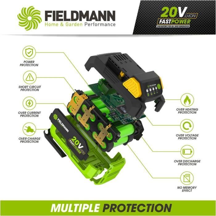Batterie - FIELDMANN - 20V - 8Ah