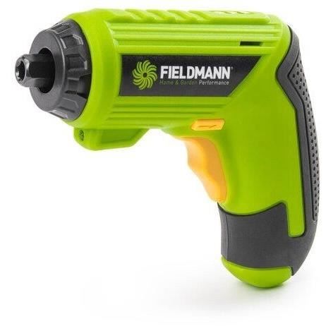 Visseuse sans fil - FIELDMANN - 3,6 V - Batterie 1500 mAh - 15 accessoires - Vert