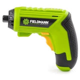 Visseuse sans fil - FIELDMANN - 3,6 V - Batterie 1500 mAh - 15 accessoires - Vert