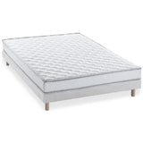 Ensemble matelas + sommier 140 x 190cm - Mousse a mémoire de forme - DEKO DREAM Koysi