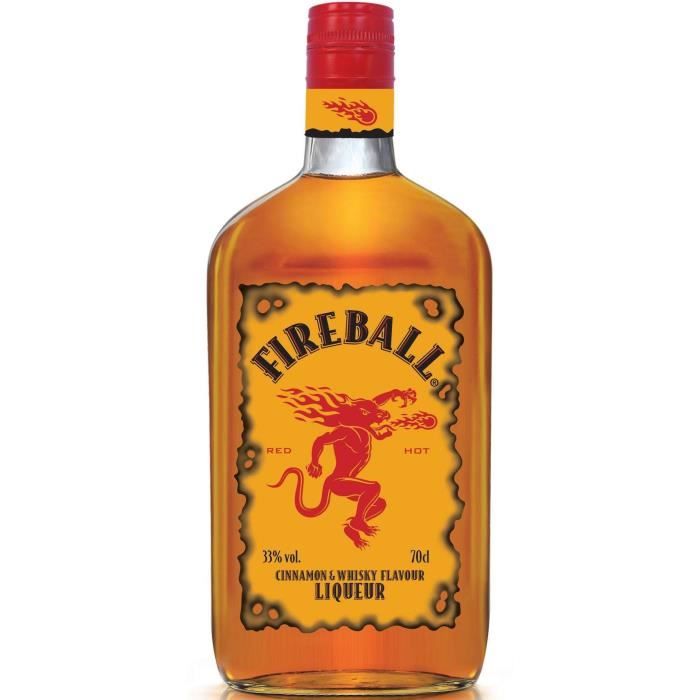 Fireball - Liqueur de Whisky - 33,0 % Vol. - 70cl