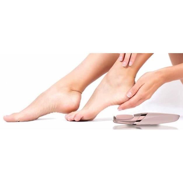 Finishing Touch Flawless Pedi - R‚pe Pied …lectrique Rechargeable - Anti-callositÈs - ExpÈrience de PÈdicure a Domicile