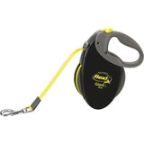 Laisse enrouleur Flexi Neon Giant - FLEXI - GT3-210-S-NEO-12 - Noir et jaune - Pour chiens jusqu'a 50 kg