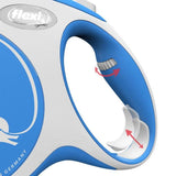 Laisse-sangle - KERBL - Flexi NewConfort - Taille M - 5-m - Max.25 kg - Bleu