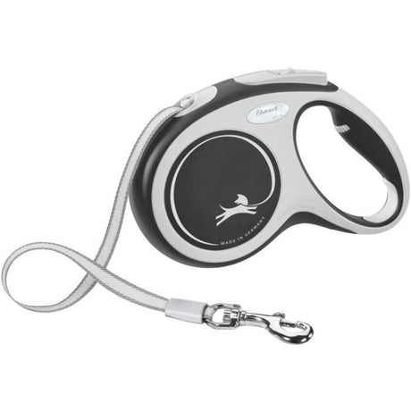Laisse-sangle - KERBL - Flexi NewConfort - Taille M - 5-m - Max.25 kg - Noir
