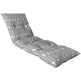 Coussin bain de soleil - JARDIN PRIVE - Flocons Vibration Ombre - 118 x 78 x 54 cm