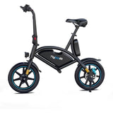 Draisienne électrique - FLYBLADE - 350 W - Max 25 km/h - 14 - Bluetooth - Pliable - Support de téléphone - Noir