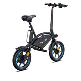 Draisienne électrique - FLYBLADE - 350 W - Max 25 km/h - 14 - Bluetooth - Pliable - Support de téléphone - Noir