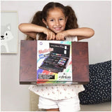 Mallette XXL De 140 Pieces - MAIN D'ARTISTE- Boite a Dessin - Activités Manuelles - Kit Complet - Art Plastiques