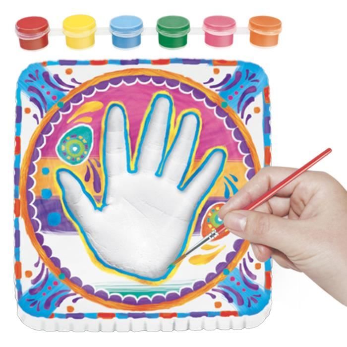 Kit de création empreinte de la main - Loisir Créatif - MAIN D'ARTISTE - Des 5 ans