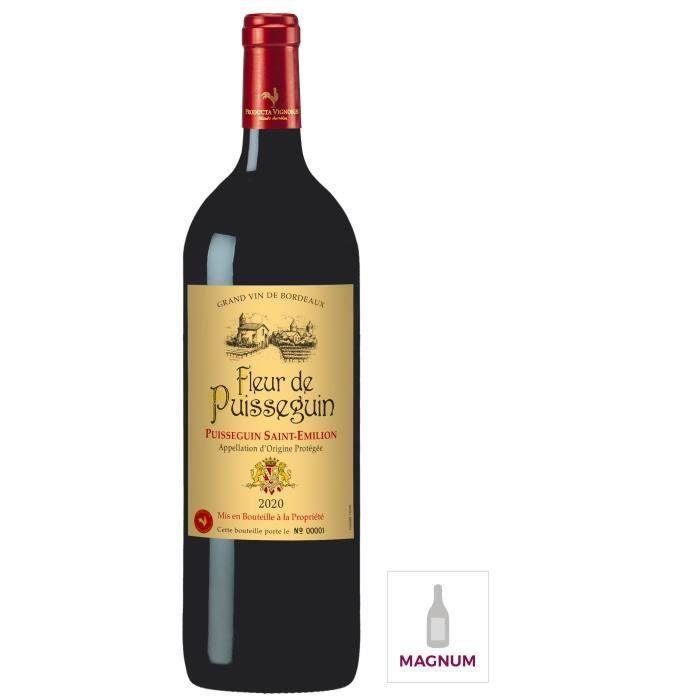 Magnum La Fleur Puisseguin 2020 Puisseguin Saint-Emilion - Vin rouge de Bordeaux