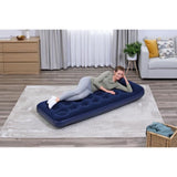 Matelas gonflable camping - BESTWAY - 1 place -185x76x22 cm avec pompe a pied intÈgrÈe
