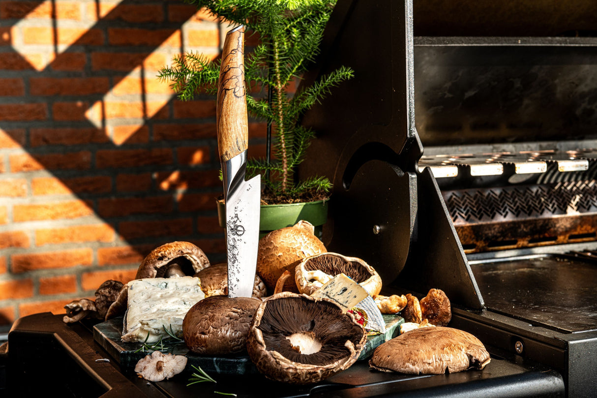 Couteau du chef - FORGED - KATAI - Acier VG10 - Manche en bois de racine - L 16 cm