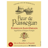Fleur de Puisseguin 2021 Puisseguin Saint-Emilion - Bordeaux - 75 cl