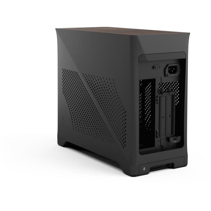 Boîtier PC - FRACTAL DESIGN - Era 2 Charcoal - m-ITX, 2 ventilateurs 120mm, USB3.1 Type C, Carte riser PCIe 4.0
