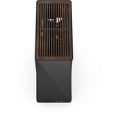 Boîtier PC - FRACTAL DESIGN - Era 2 Charcoal - m-ITX, 2 ventilateurs 120mm, USB3.1 Type C, Carte riser PCIe 4.0