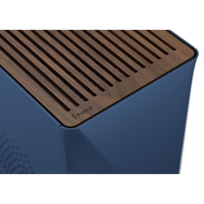 Boîtier PC - FRACTAL DESIGN - Era 2 Midnight Blue - m-ITX, 2 ventilateurs 120mm, USB3.1 Type C, Carte riser PCIe 4.0