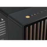 Boîtier PC - FRACTAL DESIGN - North XL Charcoal Black TG Dark - FD-C-NOR1X-02 - E-ATX - Design élégant en bois et en alliage