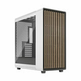 Boîtier PC - FRACTAL DESIGN - North XL Chalk White TG Clear - FD-C-NOR1X-04 - E-ATX - Design élégant en bois et en alliage
