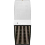 Boîtier PC - FRACTAL DESIGN - North XL Chalk White TG Clear - FD-C-NOR1X-04 - E-ATX - Design élégant en bois et en alliage
