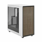 Boîtier PC - FRACTAL DESIGN - North XL Chalk White TG Clear - FD-C-NOR1X-04 - E-ATX - Design élégant en bois et en alliage