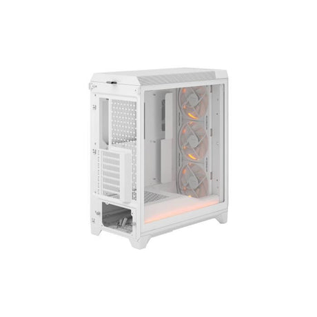 Boîtier PC - FRACTAL DESIGN - Meshify 3 Ambience Pro RGB - E-ATX (277 mm) - 3 ventilateurs - USB Type C de 20 Gbps - Blanc