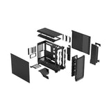 Boîtier PC - FRACTAL DESIGN - Meshify 3 XL Solid - E-ATX (330 mm) / SSI-EEB / SSI-CEB - 3 ventilateurs - USB Type C de 20 Gbps - Noi
