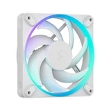 Ventilateur PC - FRACTAL DESIGN - Momentum 12 RGB - FDB - Anneau lumineux ARGB Gen 2 - Contrôle PWM -  Blanc