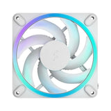 Ventilateur PC - FRACTAL DESIGN - Momentum 12 RGB - FDB - Anneau lumineux ARGB Gen 2 - Contrôle PWM -  Blanc