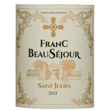 Franc Beauséjour 2023 St Julien - Vin rouge de Bordeaux