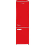Réfrigérateur combiné - FRIGELUX - CB255RRA++ - 2 portes - 255 L - 55 x 57,5 x 181 cm - Rouge
