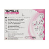 Frontline Tri-Act chien - Anti-puces anti-tiques pour chien XS - 2-5kg - 3 pipettes