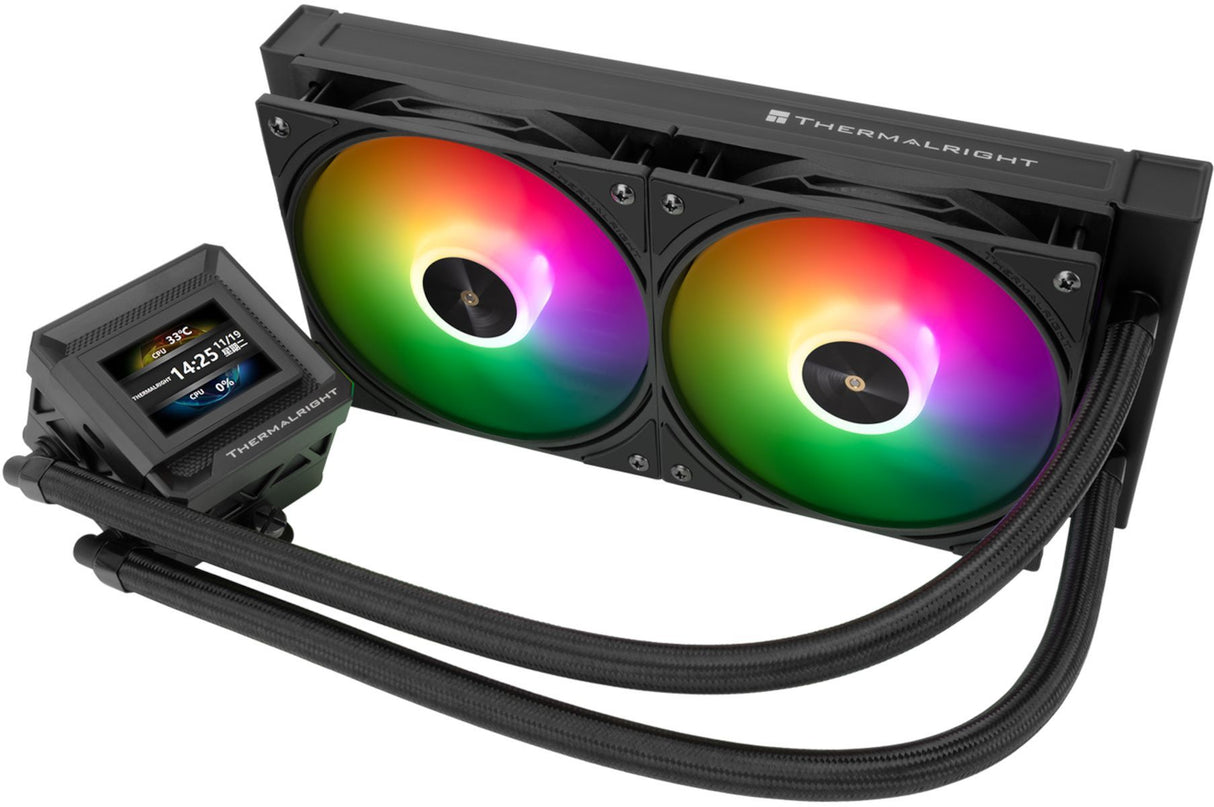 THERMALRIGHT - Frozen Warframe 240 SE - Watercooling AIO - Ventilateurs 120mm - Afficheur ARGB - Noir