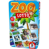 Zoo Lotto - Jeux de SociÈtÈ - SCHMIDT SPIELE - Amusez-vous en famille avec ce jeu de loto passionnant !